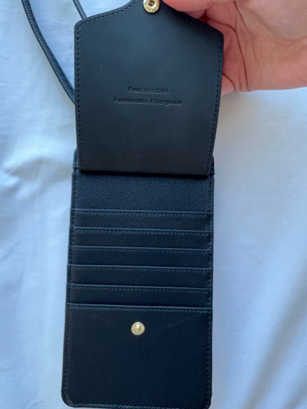 Women’s Black Crossbody Phone Bag - Unbranded - Picture 3 of 4